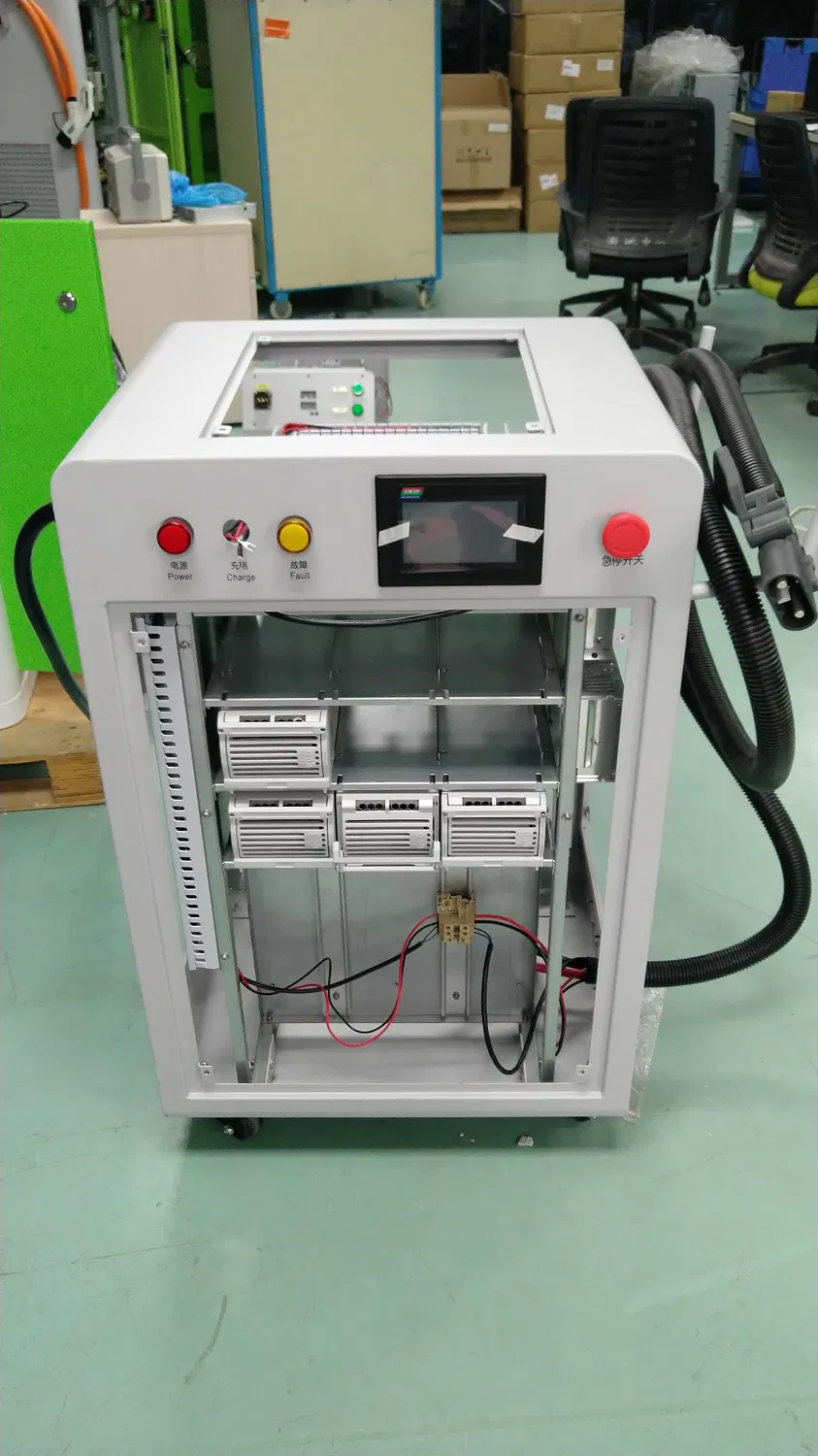 24V 350A フォークリフトバッテリー充電器電源アダプター (RoHS、ISO 準拠)